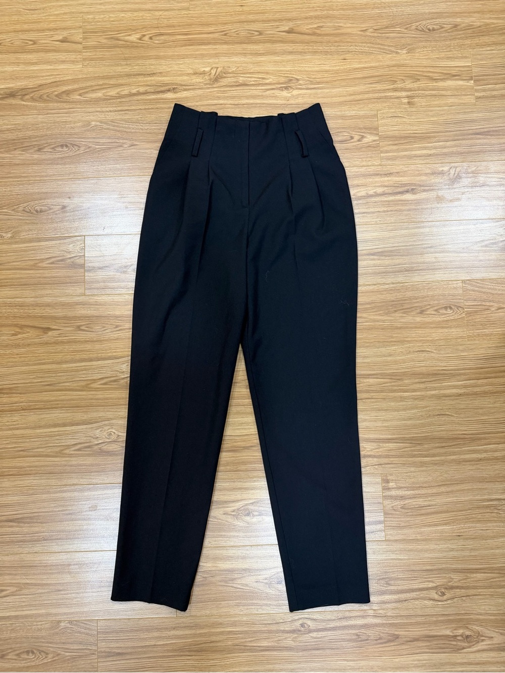 Miss Selfridge High Waisted Tailored Black Pants US size 4 EU 36